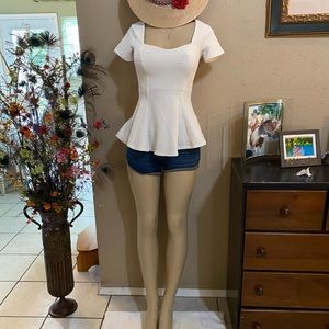 Forever 21 peplum shirt